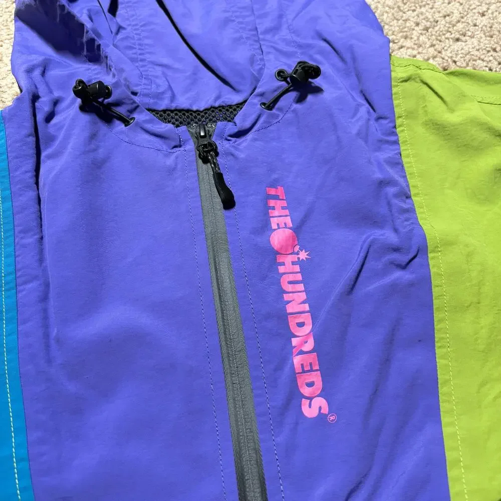 The Hundreds Full Zip Expedition Colourblock‎ Jacket Mens Sz Small